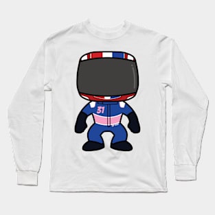 Esteban Ocon Custom Bobblehead - 2022 Season Long Sleeve T-Shirt